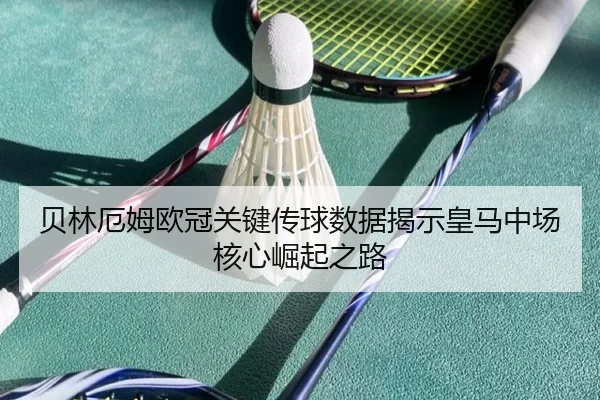 贝林厄姆欧冠关键传球数据揭示皇马中场核心崛起之路